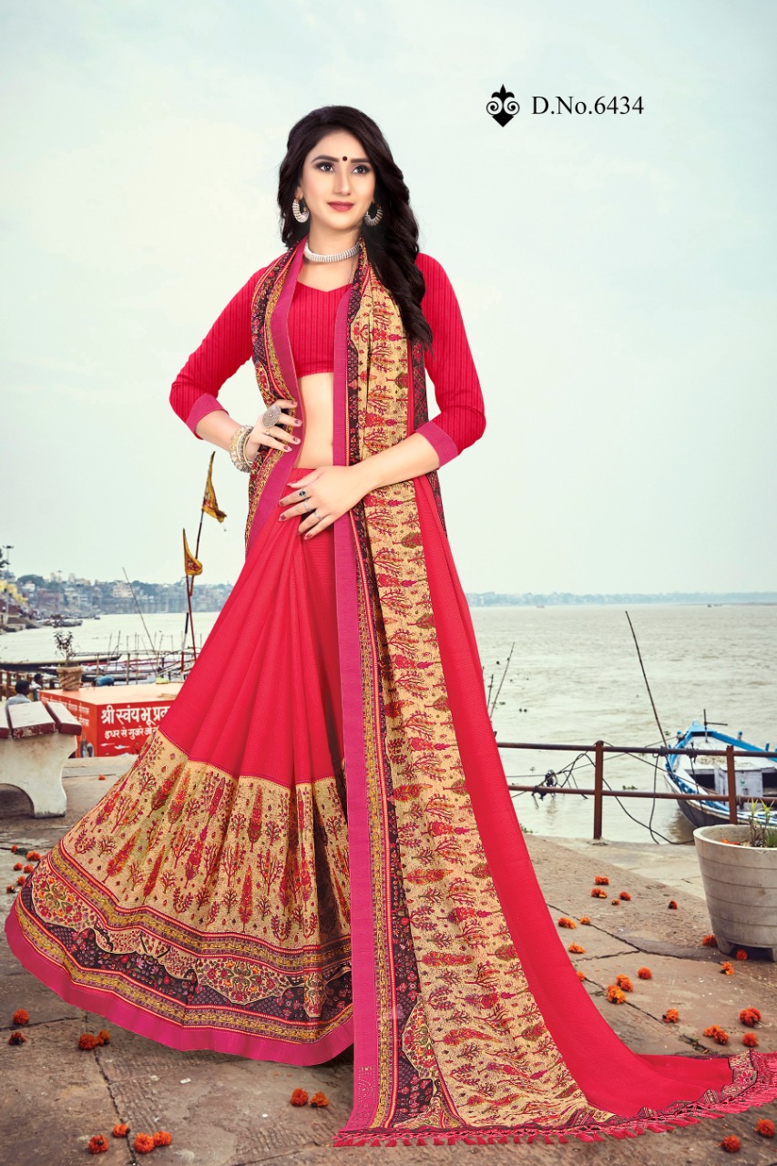 Haytee  Presents Monalisa  Printed Sarees Collection