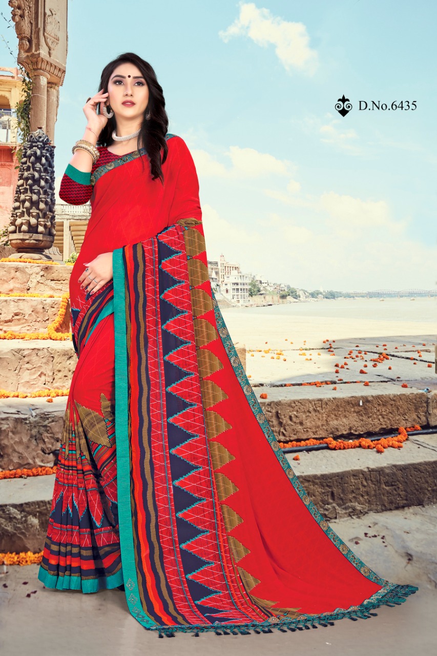 Haytee  Presents Monalisa  Printed Sarees Collection