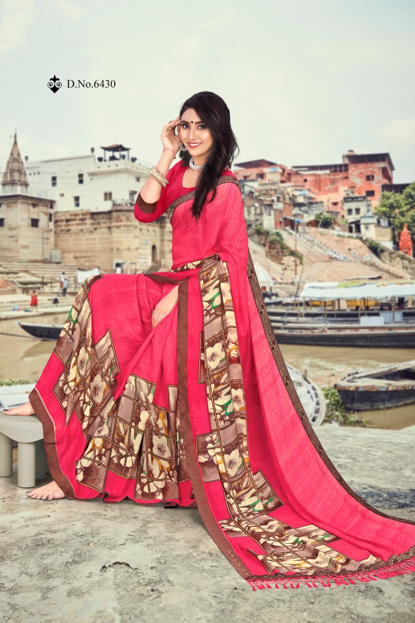 Haytee  Presents Monalisa  Printed Sarees Collection