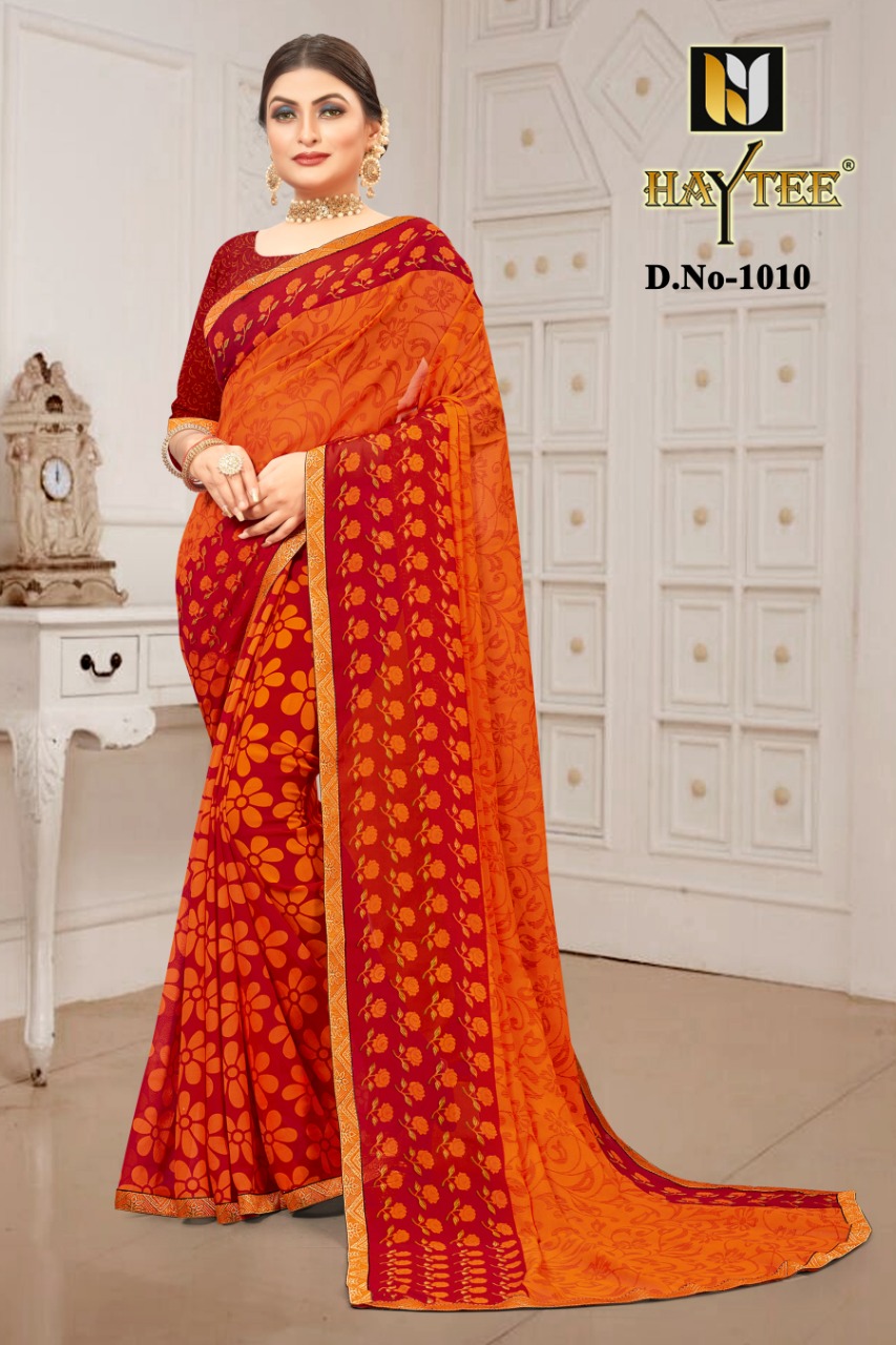 Haytee Presents   Gmail Vol  85 Printed Sarees  Collection