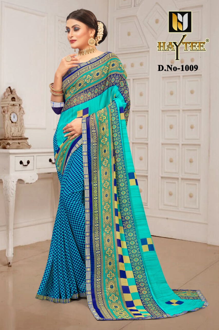 Haytee Presents   Gmail Vol  85 Printed Sarees  Collection