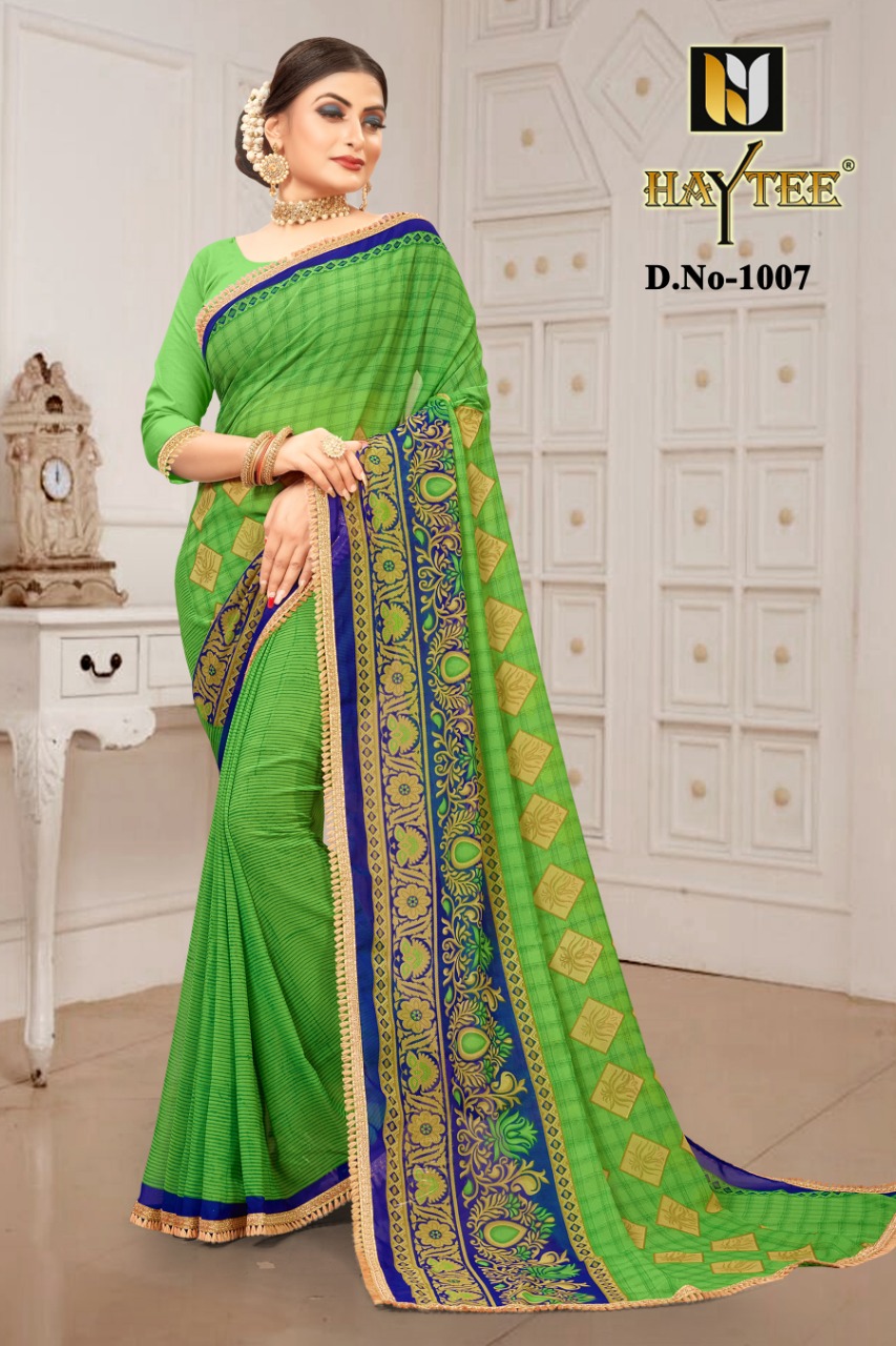 Haytee Presents   Gmail Vol  85 Printed Sarees  Collection