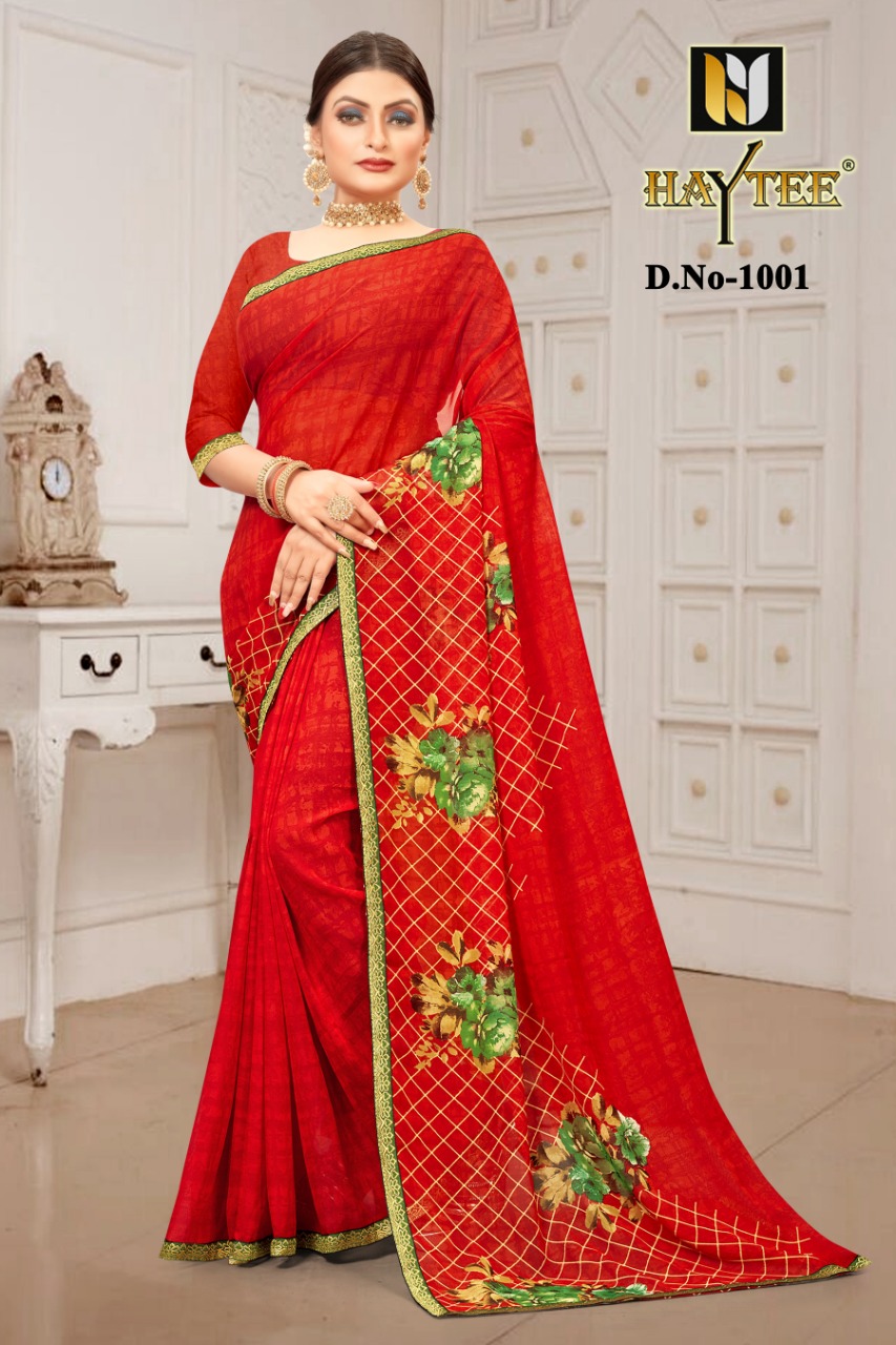 Haytee Presents   Gmail Vol  85 Printed Sarees  Collection