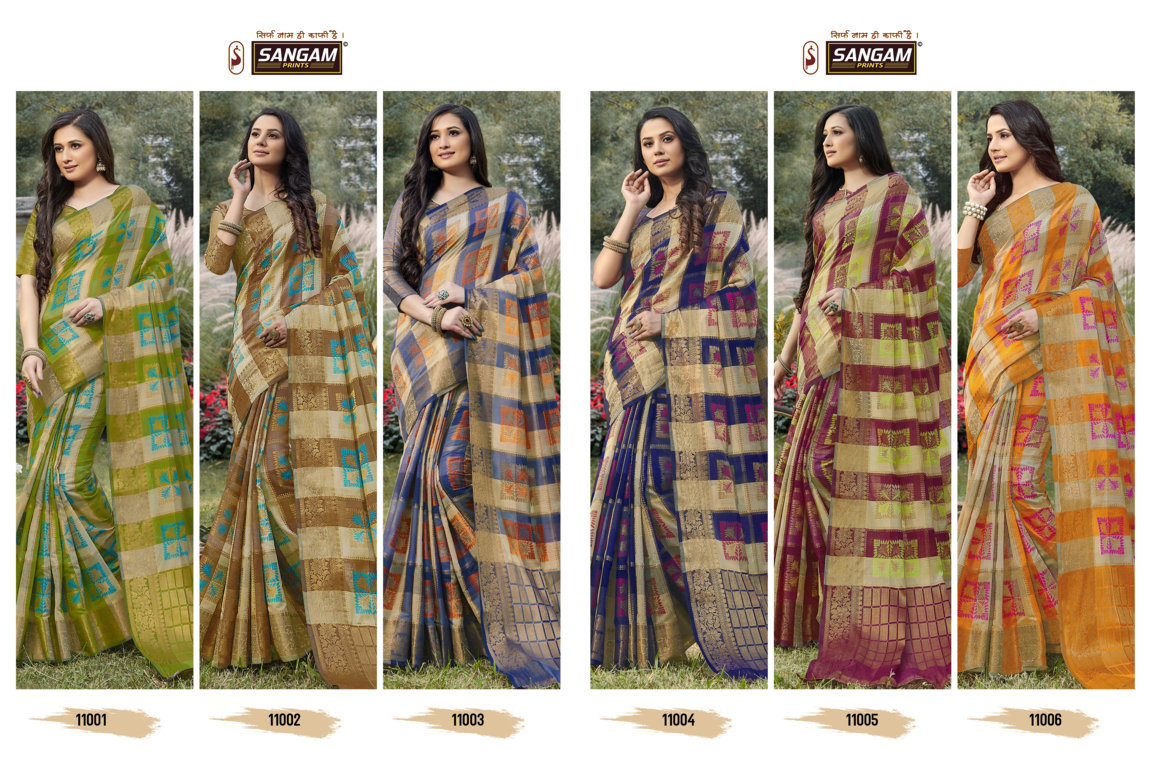 Sangam Presents Salem Silk Handloom Silk Sarees