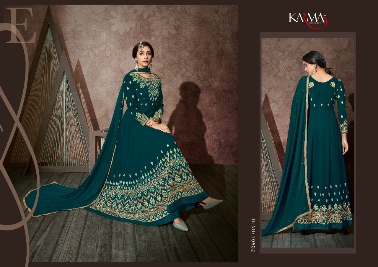 Karma 10602 Series Designer Salwar Suit Collection