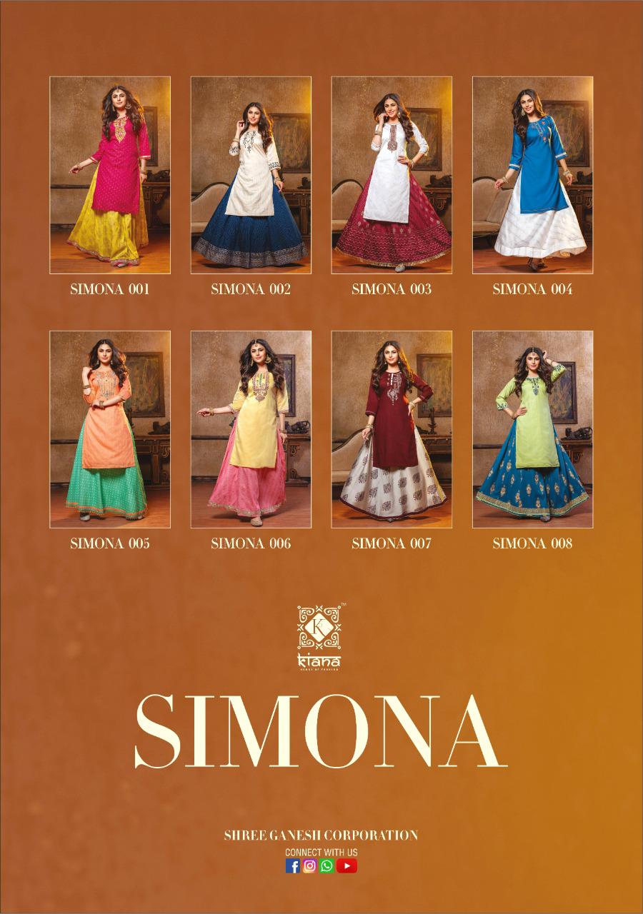 Kiana  Presents Simona Kurti With Bottom Collection