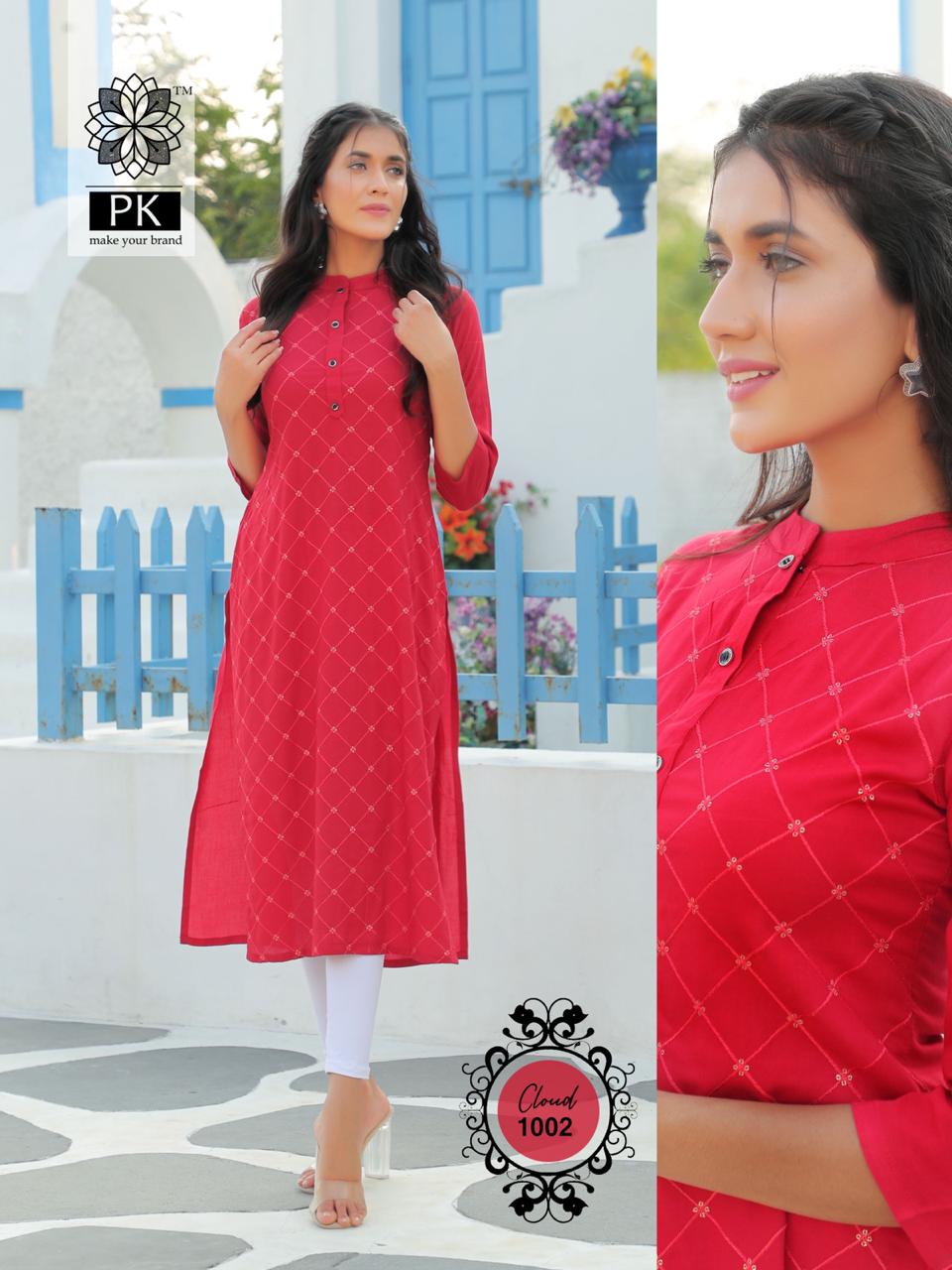 Pk Presents Fashion Cloud Vol 1 Casual Wear  Kurtis