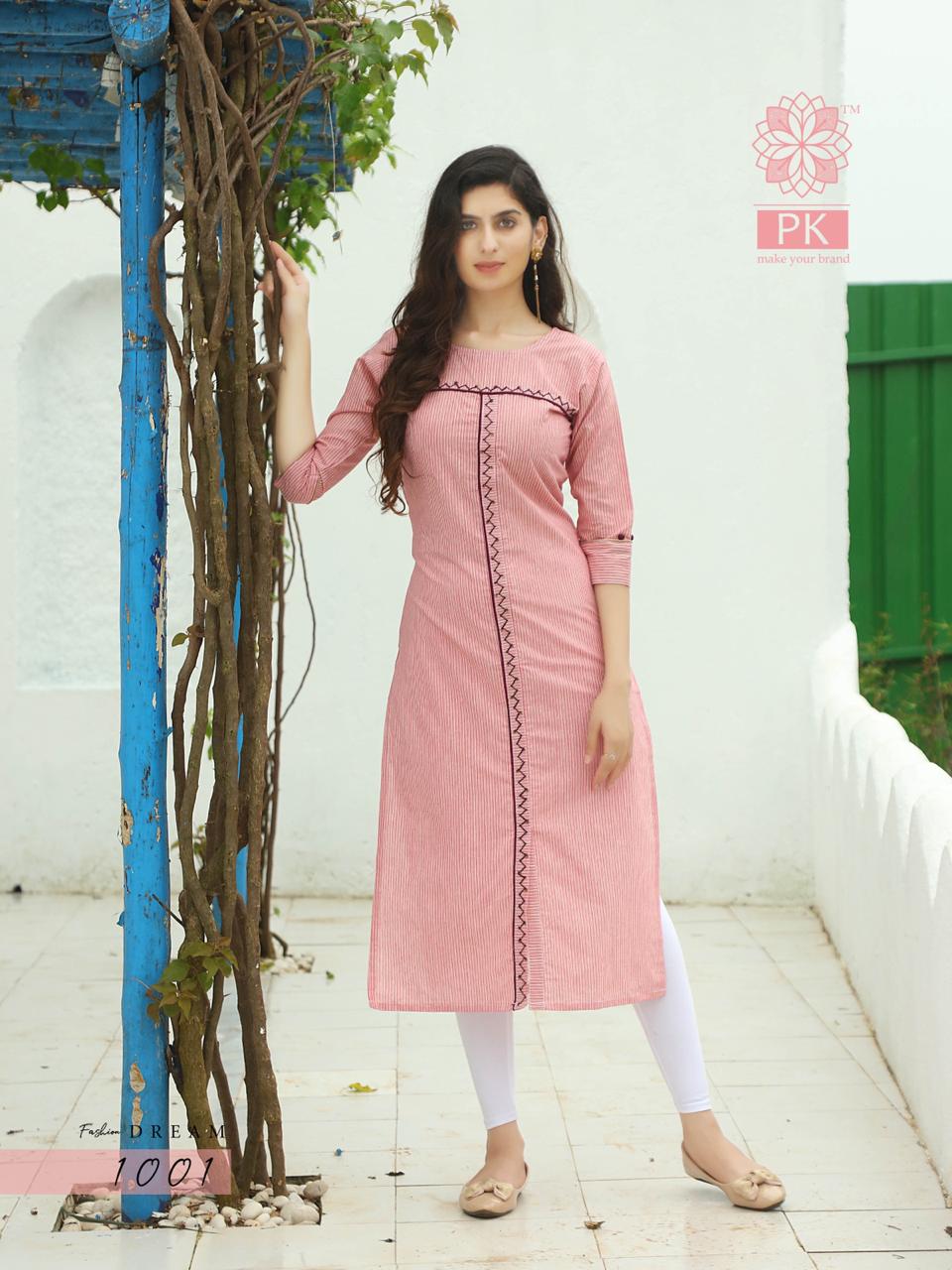 Pk Presents Fashion Dream Vol 1  Casual Wear Stylish Kurti