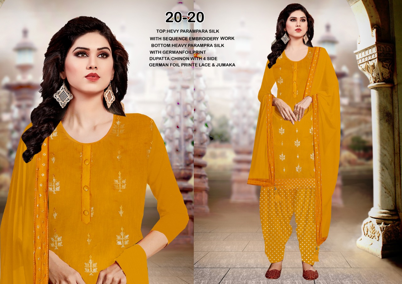 Embroidered Chiffon Dresses 2020 With Sequins Work – Nameera by Farooq