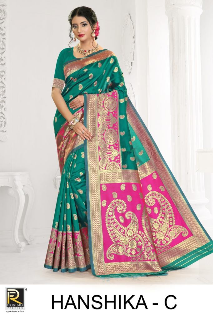 Ranjna Presents Hanshika Designer Sarees Collection