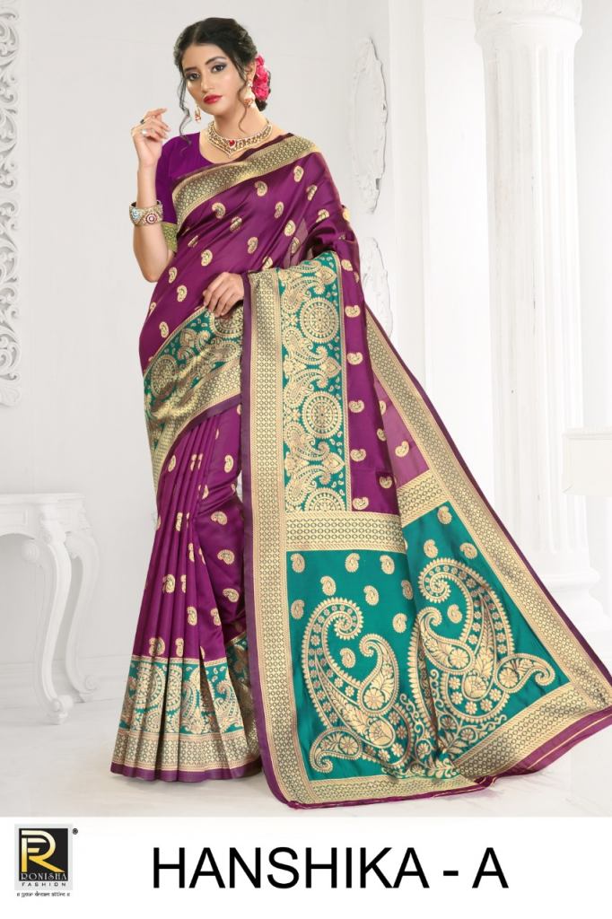 Ranjna Presents Hanshika Designer Sarees Collection