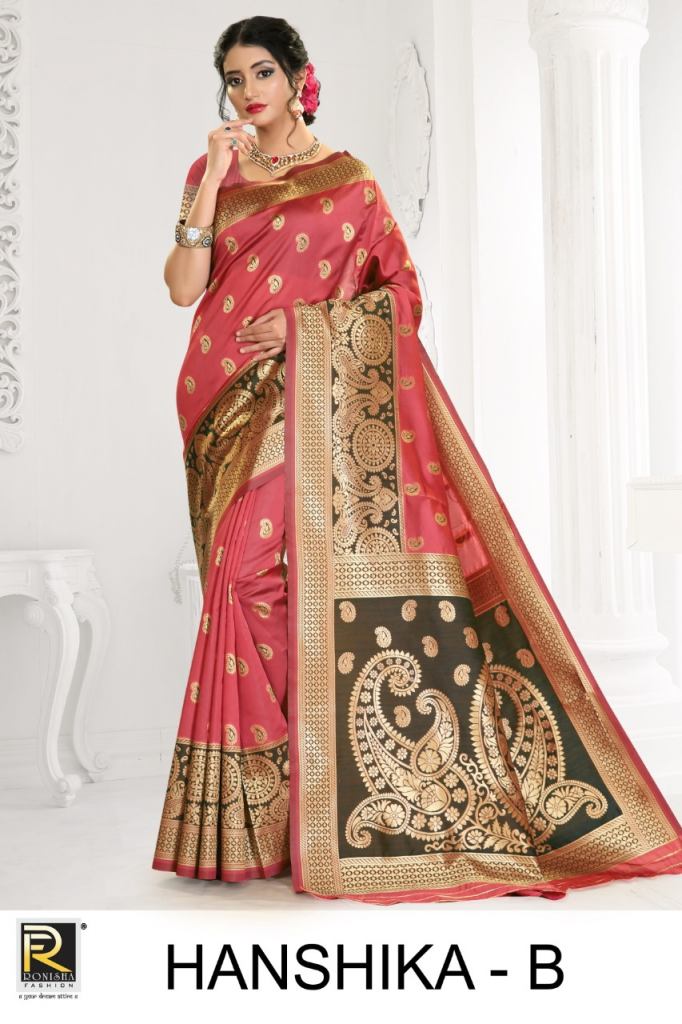 Ranjna Presents Hanshika Designer Sarees Collection