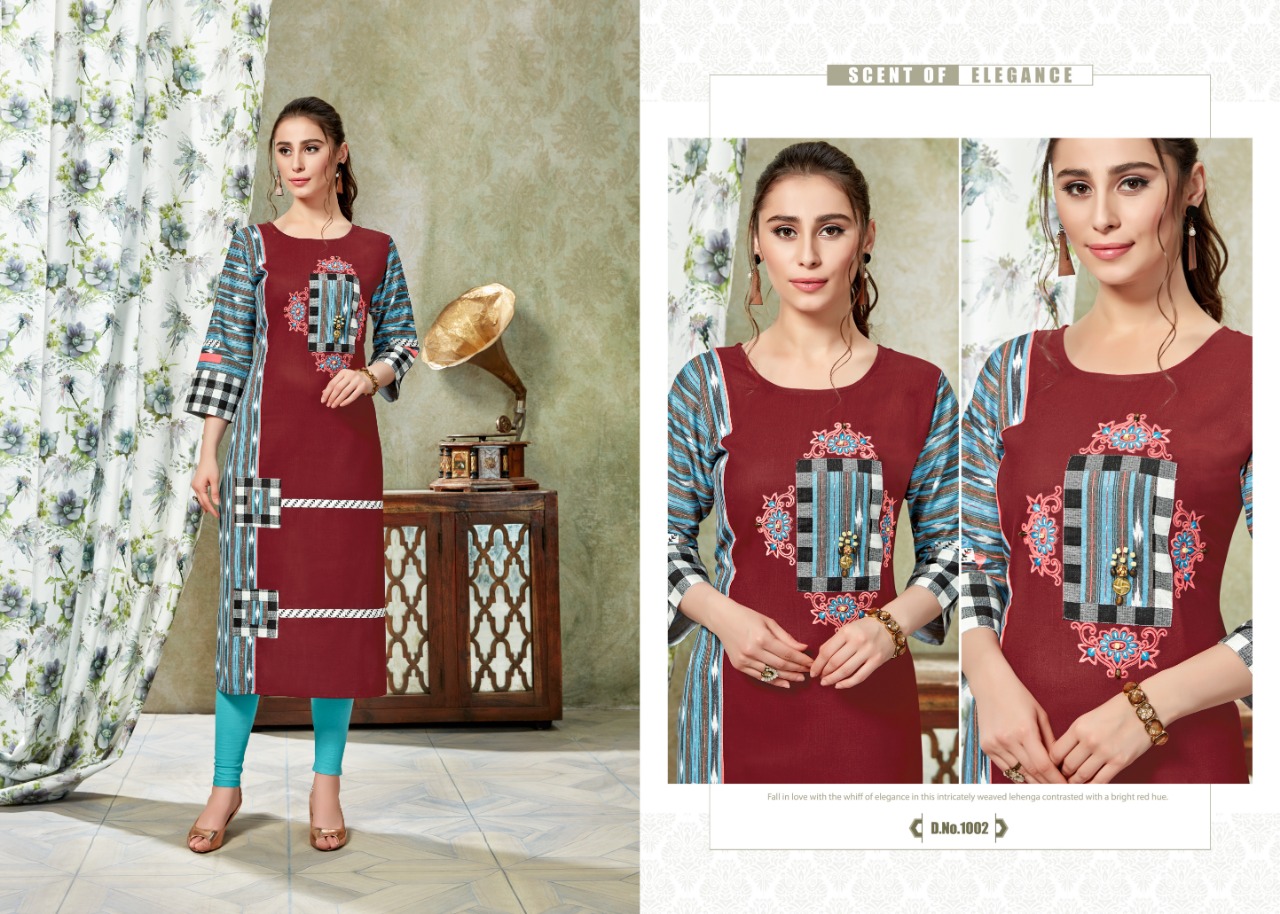 S More  Presents Dollar Casual Wear  Kurti Collection