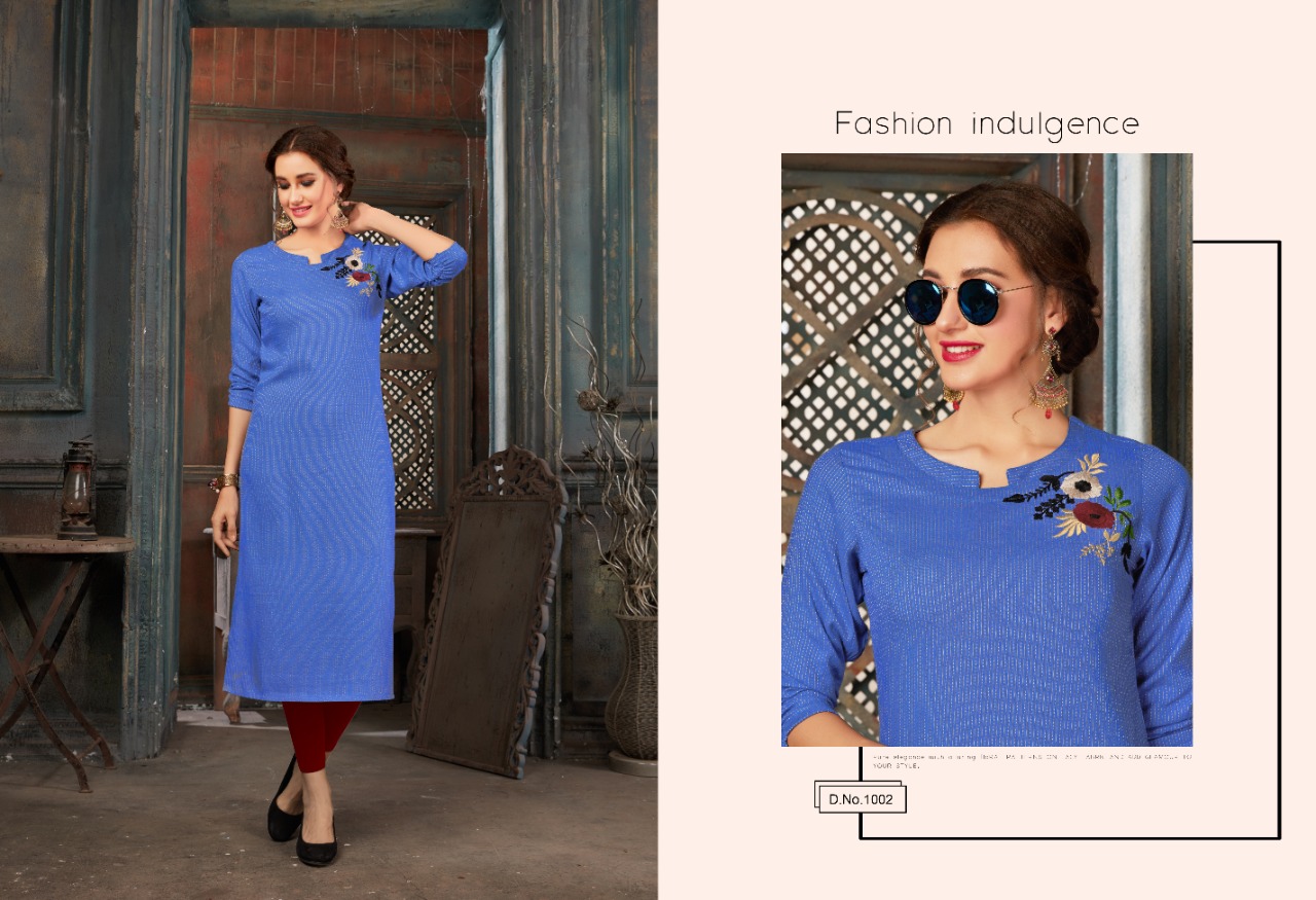 S More  Presents Sparsh  Party Wear Kurti Collection