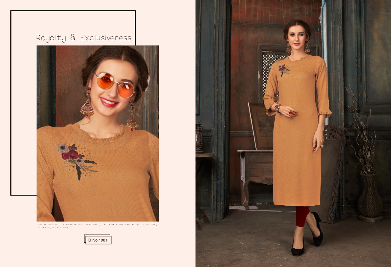 S More  Presents Sparsh  Party Wear Kurti Collection