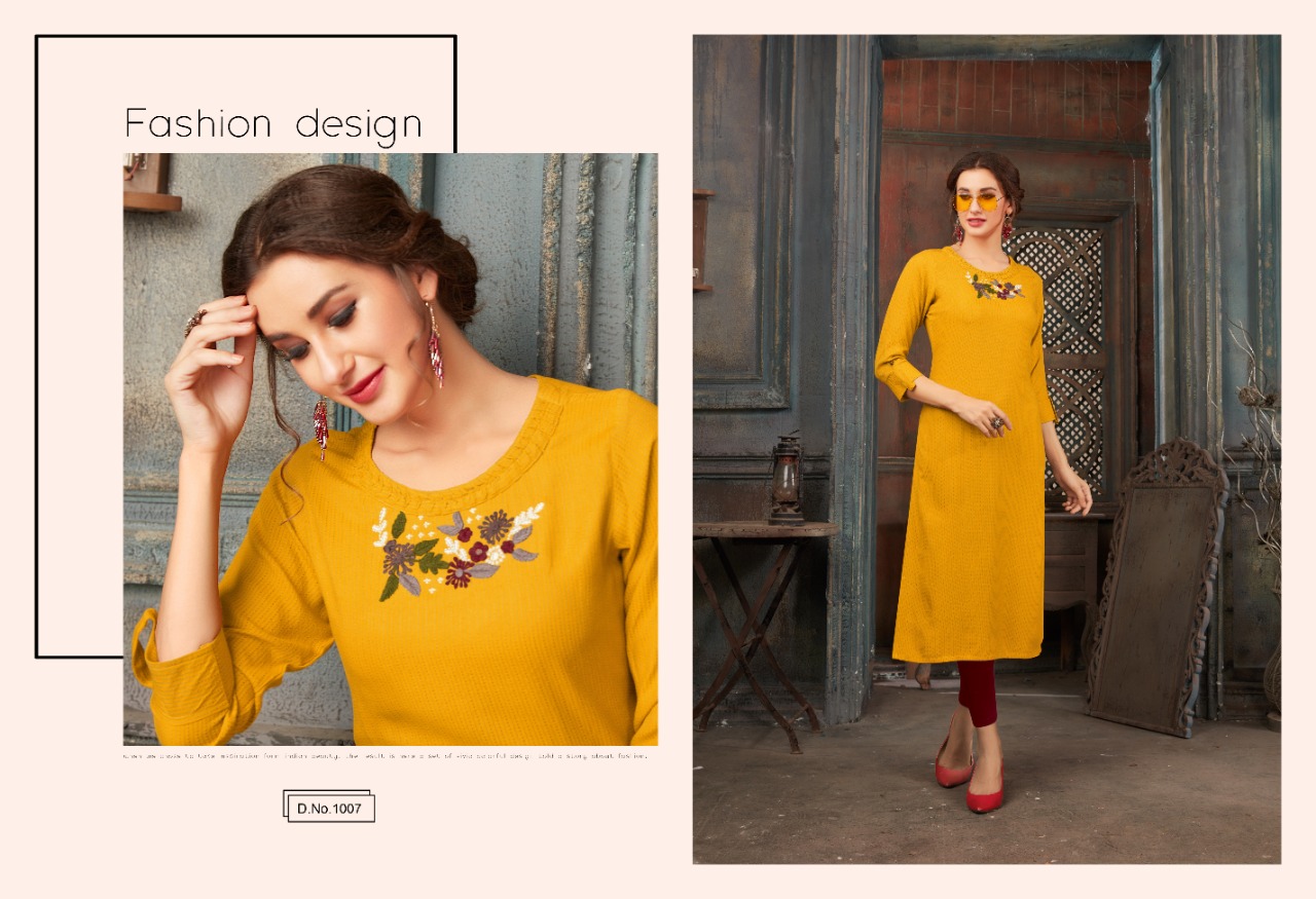 S More  Presents Sparsh  Party Wear Kurti Collection