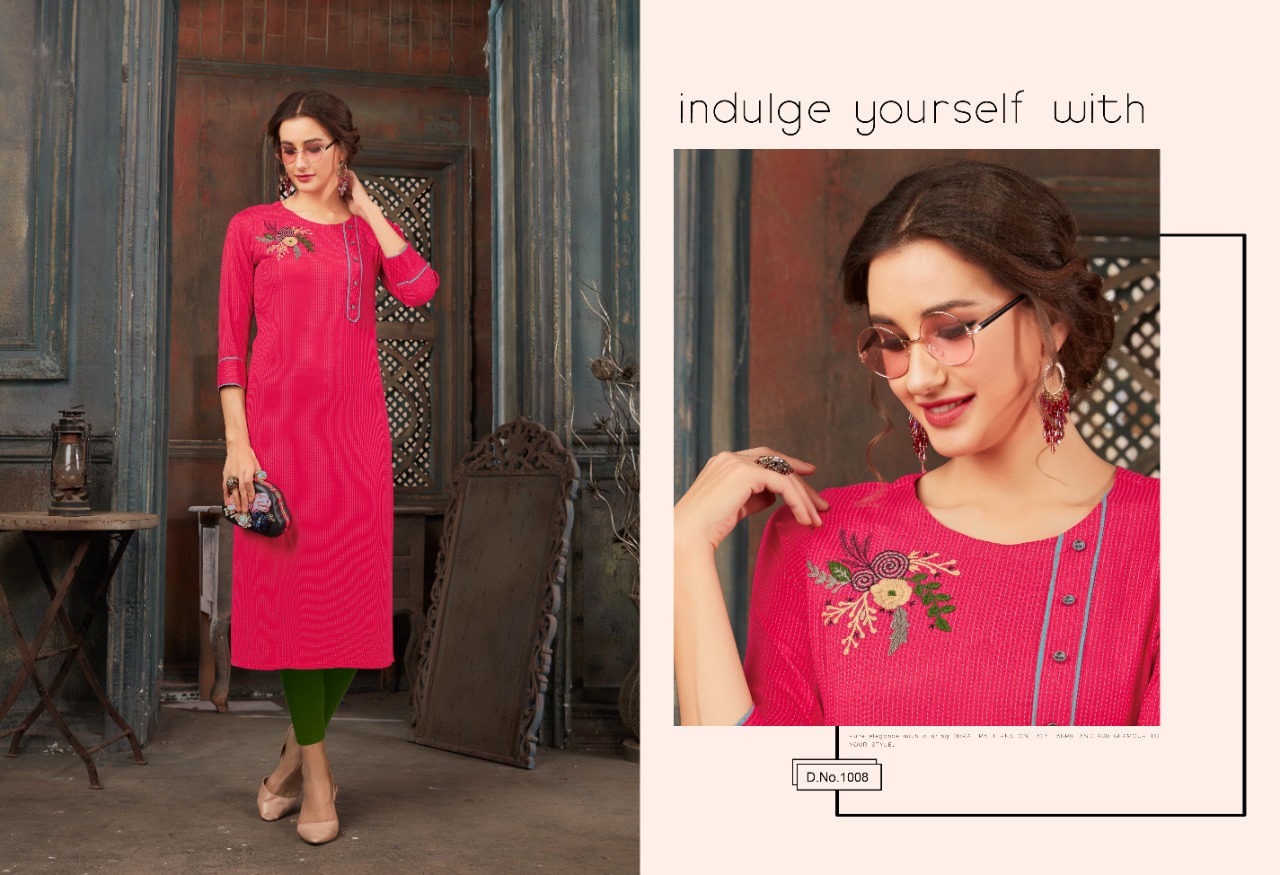 S More  Presents Sparsh  Party Wear Kurti Collection