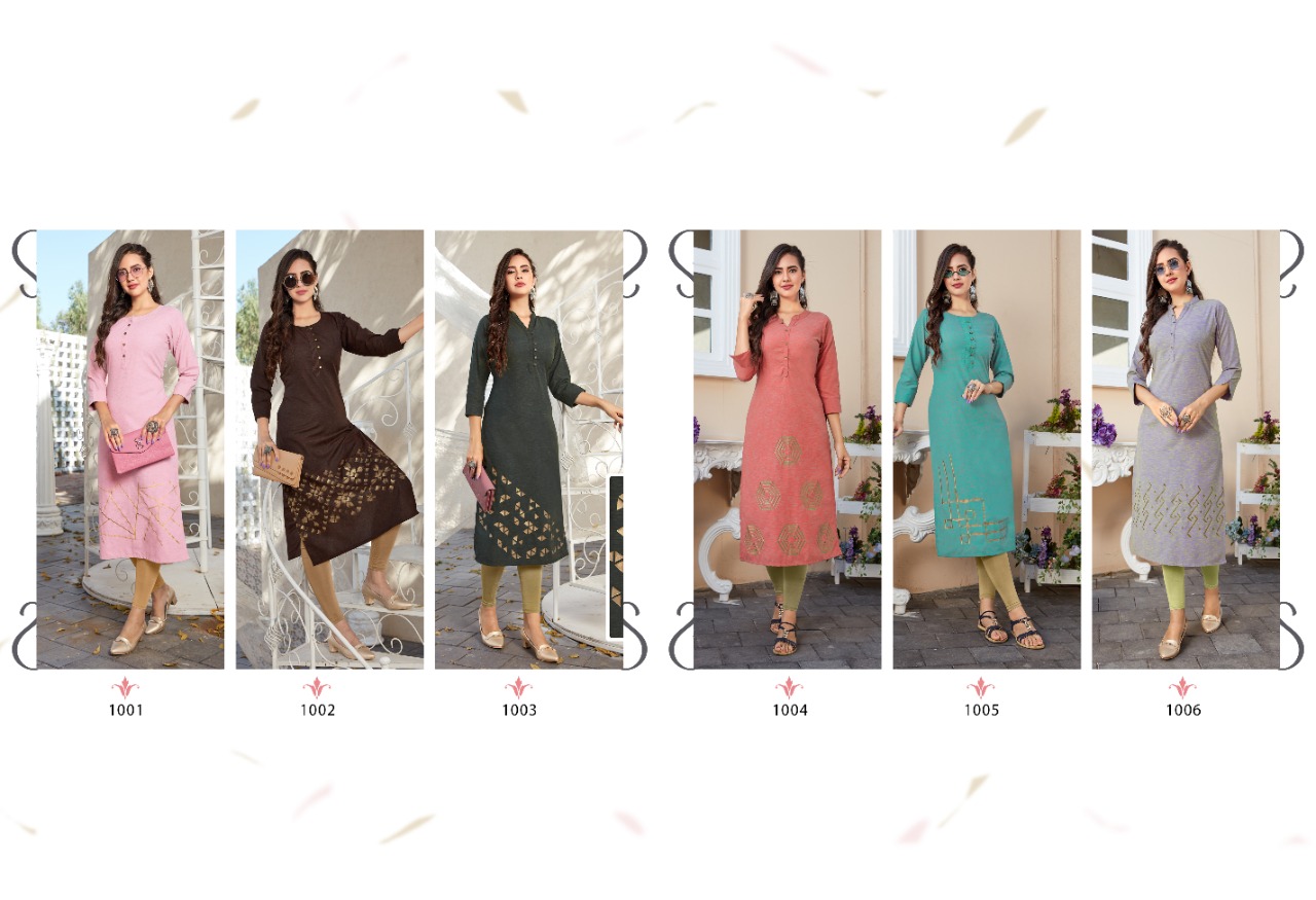 S More  Presents Zohie Party Wear Kurti Collection