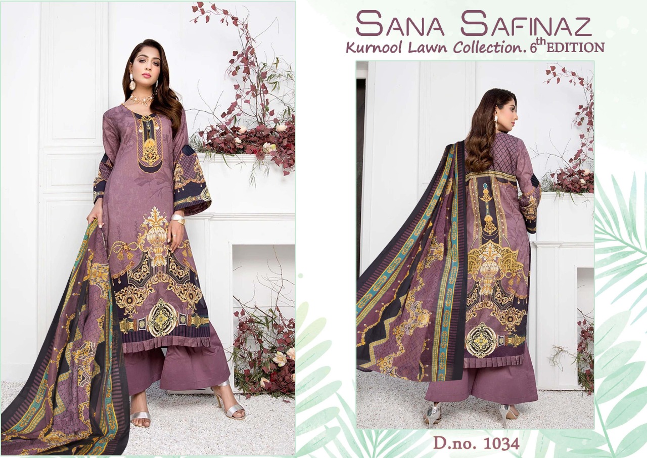 Sana Safinaz Presents  Kurnool Lawn Collection Vol 6 Edition