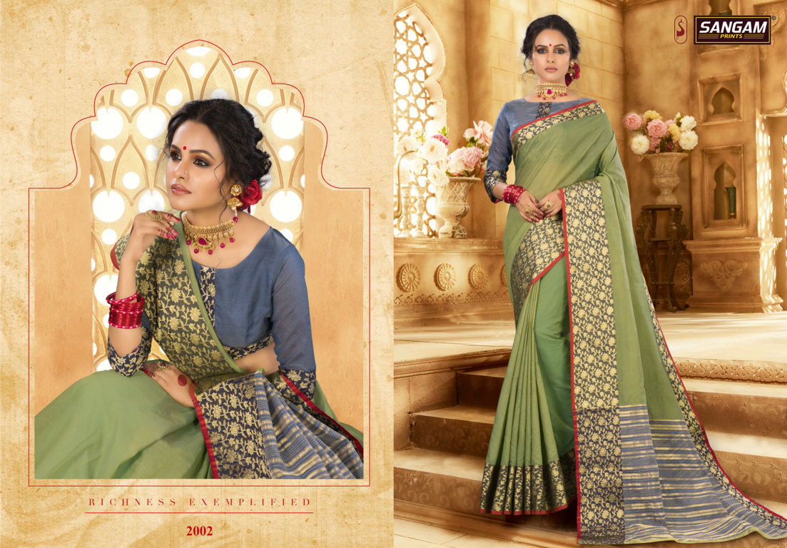 Sangam Presents Kolkata Handloom Sarees Collection