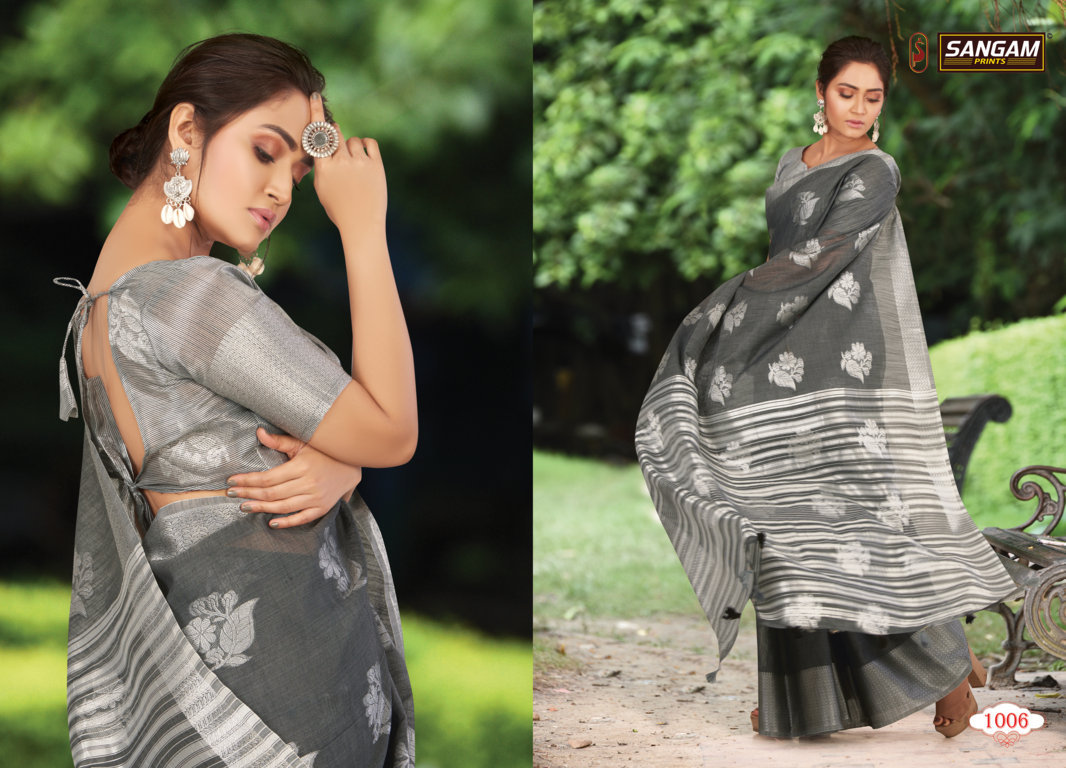 Sangam Presents Pankhudi  Sarees Collection