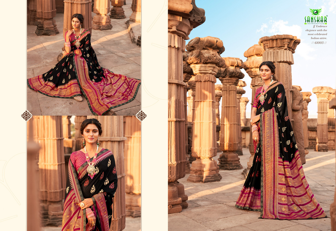 Sanskar Presents  Fashion Week  Printed Sarees Collection