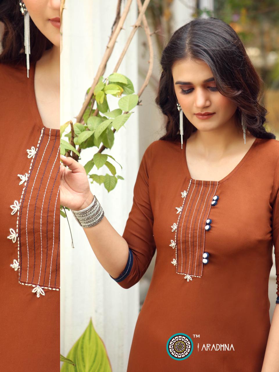 Aradhna Presents Parrot Vol 7 Ethnic Wear Kurtis Collection