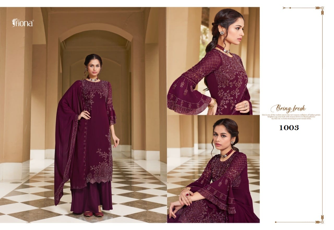 Fiona  Presents Fantasy 1001 Series Designer Salwar Suits