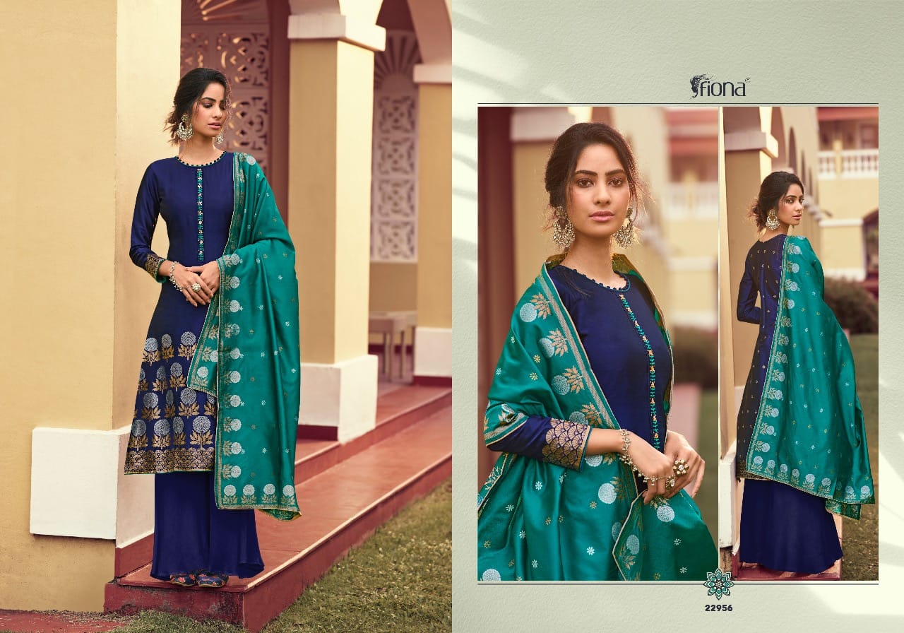 Fiona  Presents Gulzar 22951 Series Designer Salwar Suits