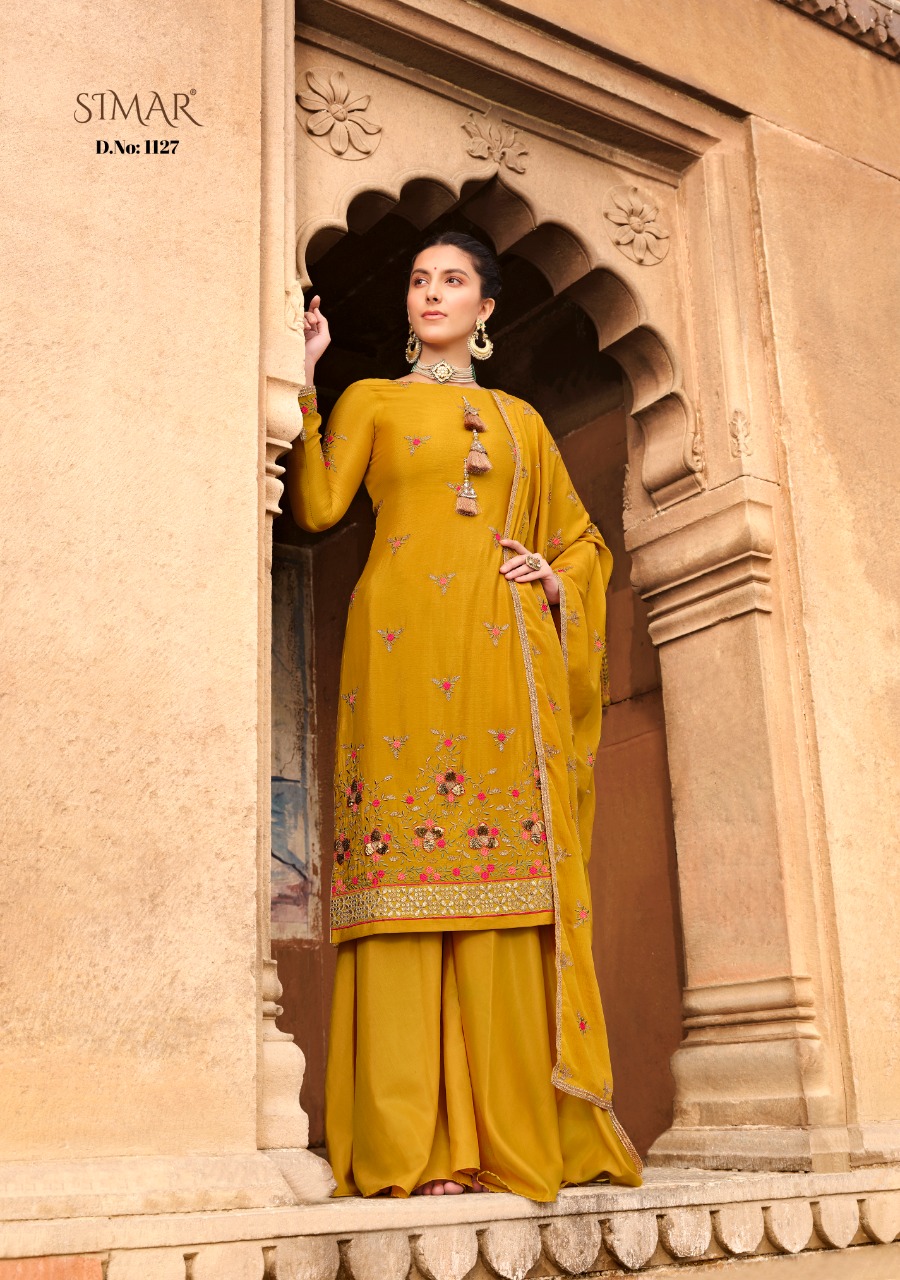 Glossy Presents  Gulaal 1125 Series Designer Dress Material