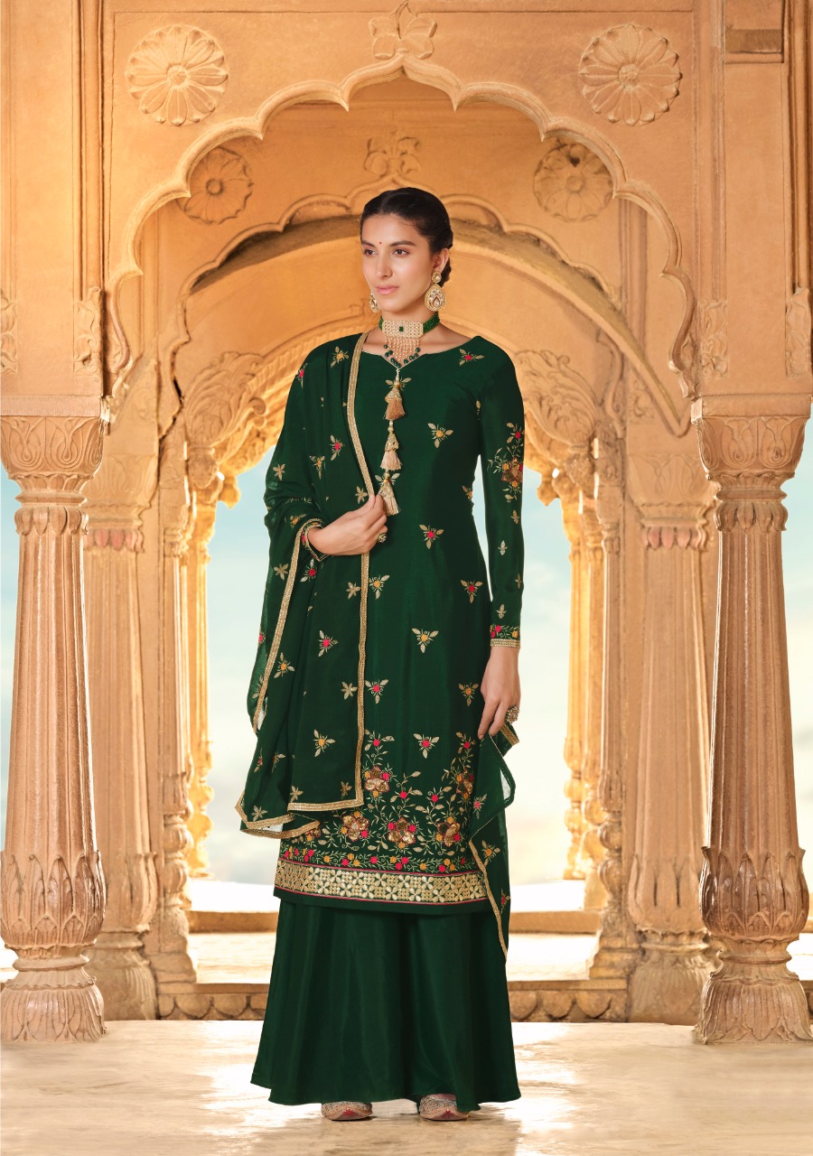 Glossy Presents  Gulaal 1125 Series Designer Dress Material