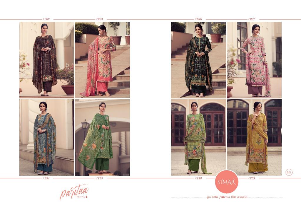 Glossy Presents Paritaa 252 Series Printed Salwar Kameez