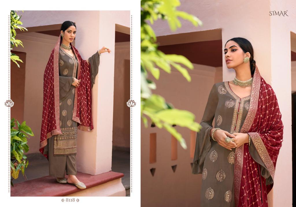 Glossy  Presents Safa 8118 Series Designer Salwar Suits