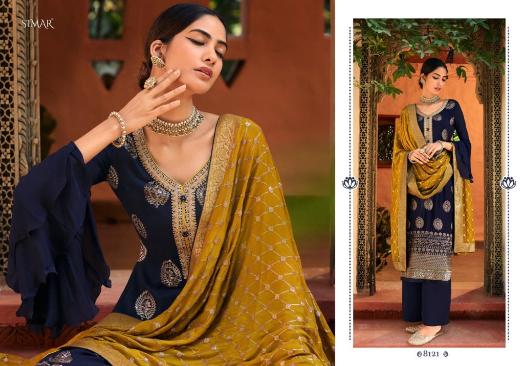 Glossy  Presents Safa 8118 Series Designer Salwar Suits