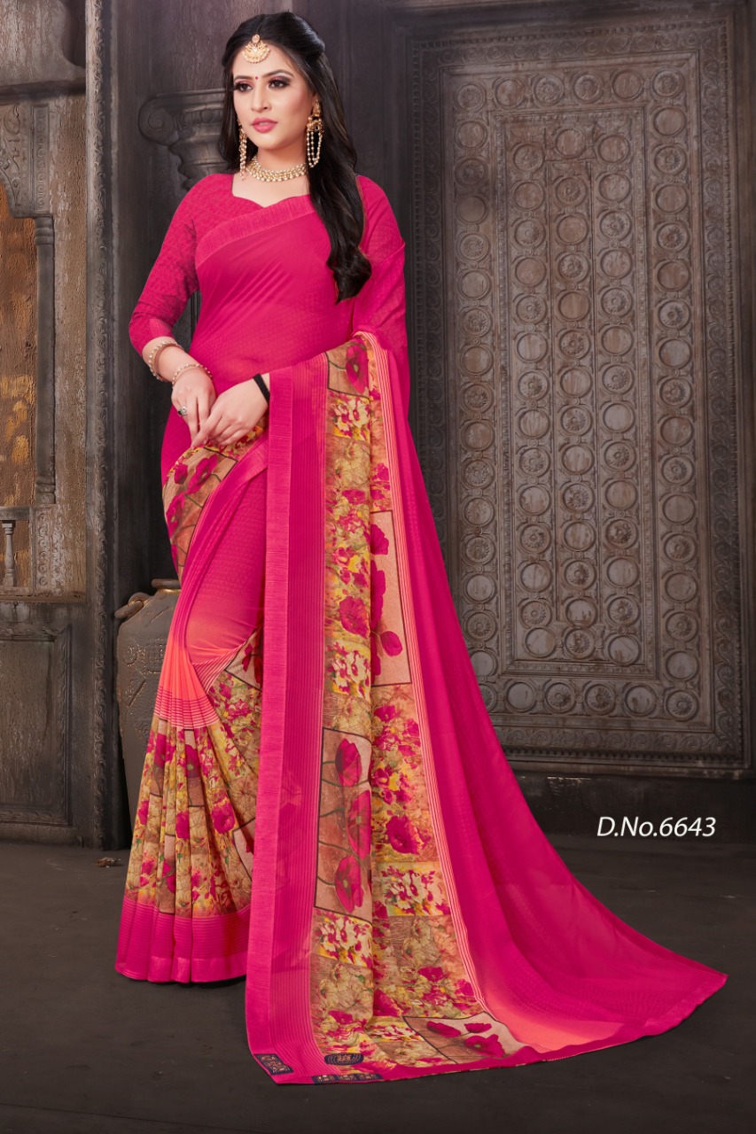 Haytee Presents  Colors Vol  48 Casual Wear Sarees Collection