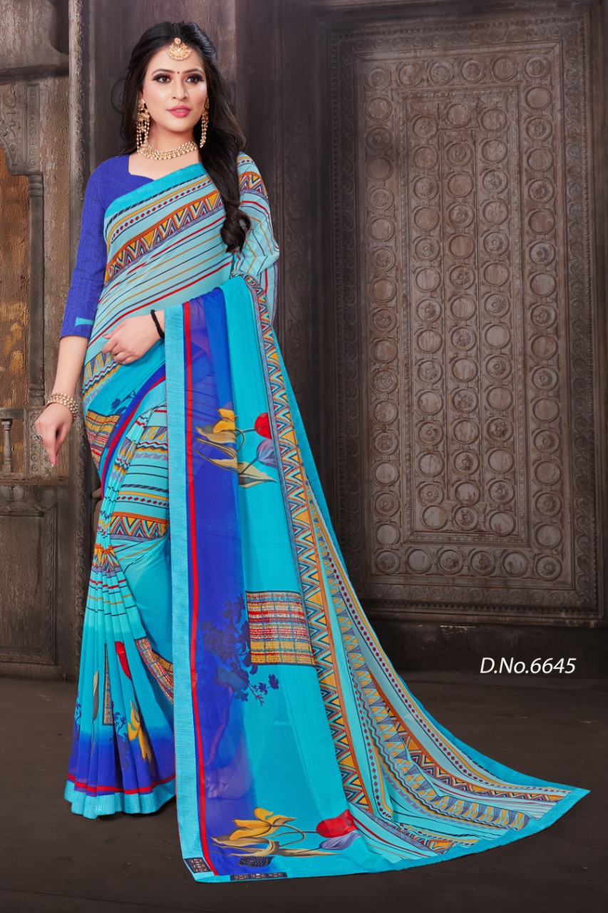 Haytee Presents  Colors Vol  48 Casual Wear Sarees Collection