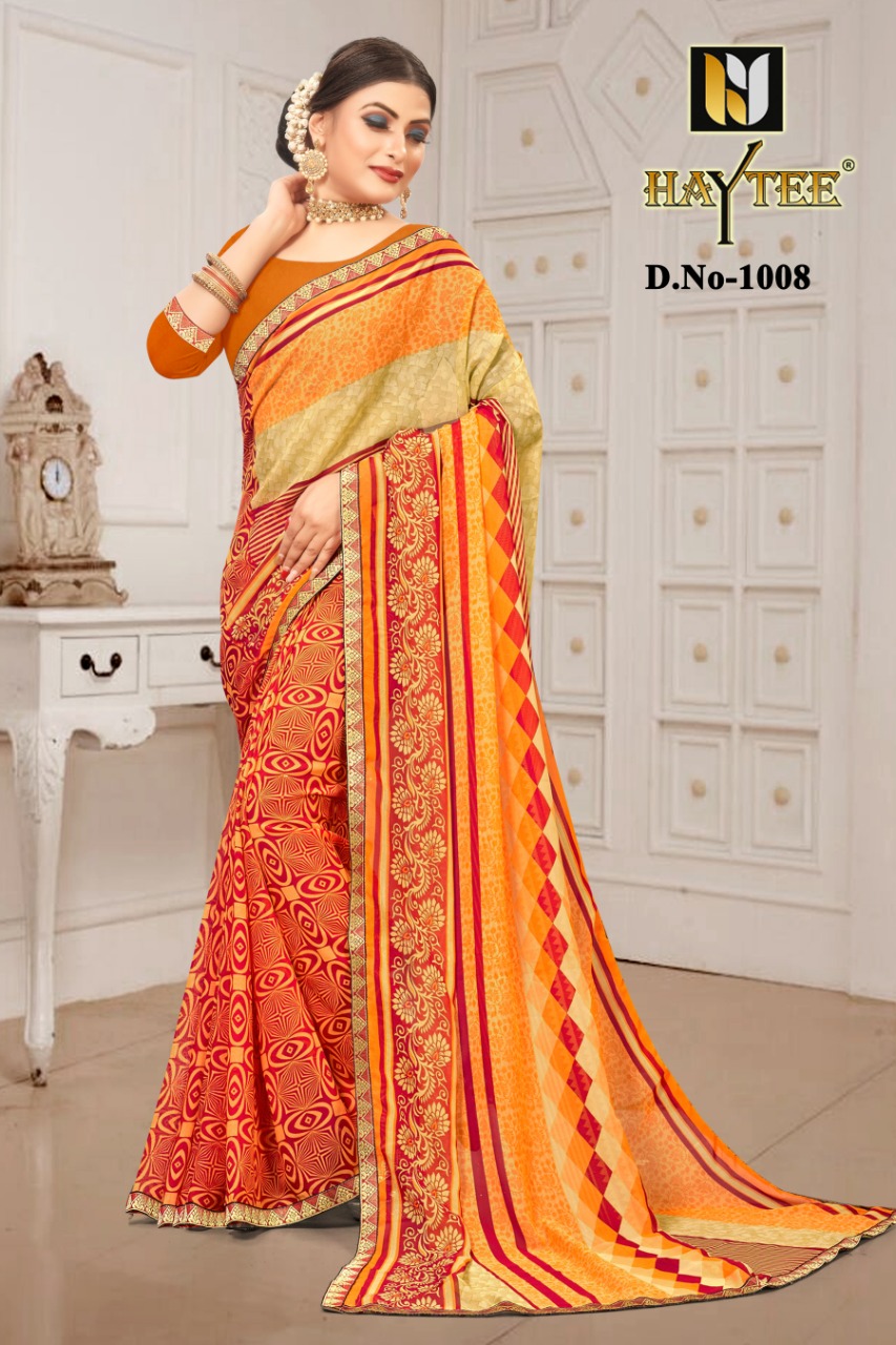 Haytee Presents  Gmail Vol  85   Printed Sarees Collection