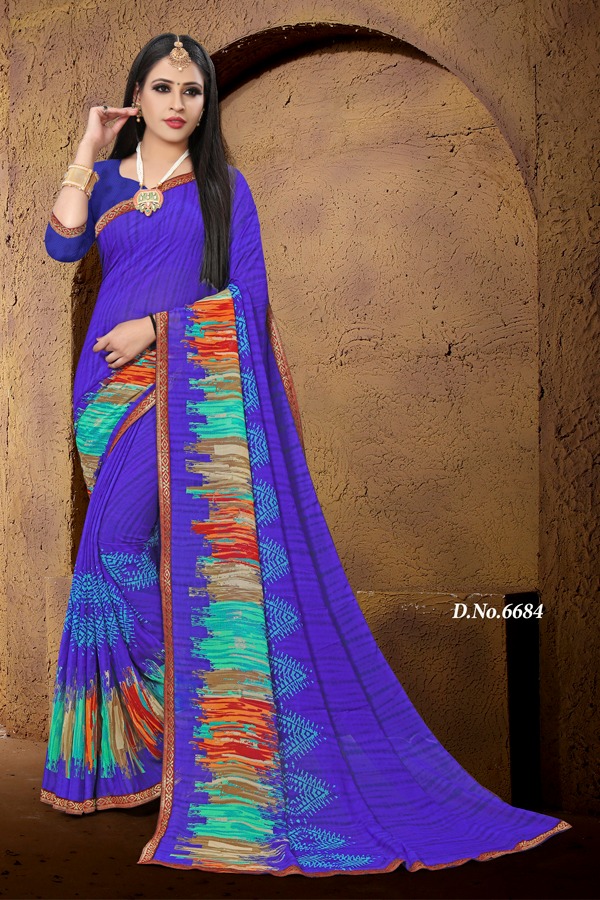 Haytee Presents  Gmail  Vol 86 Printed Saree Collection