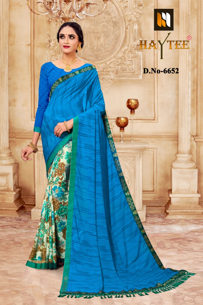 Haytee Presents Jodha Casual Wear Sarees Collection