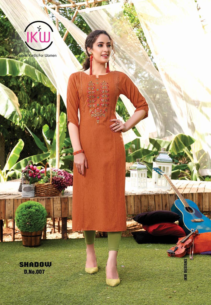 Ikw Presents  Shadow  Vol 1   Casual Designer Kurti