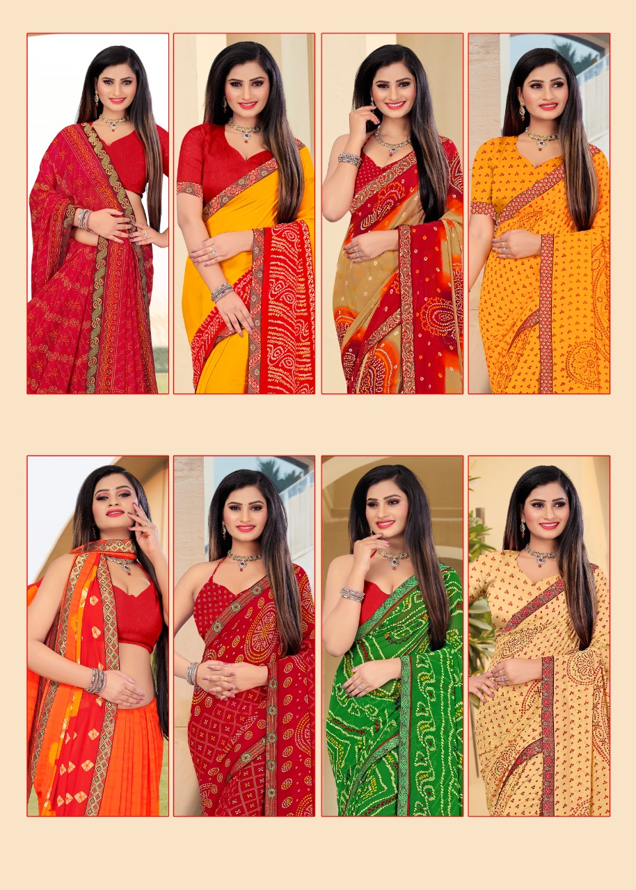 Khushi Vol 3  Casual Wear Sarees Collection