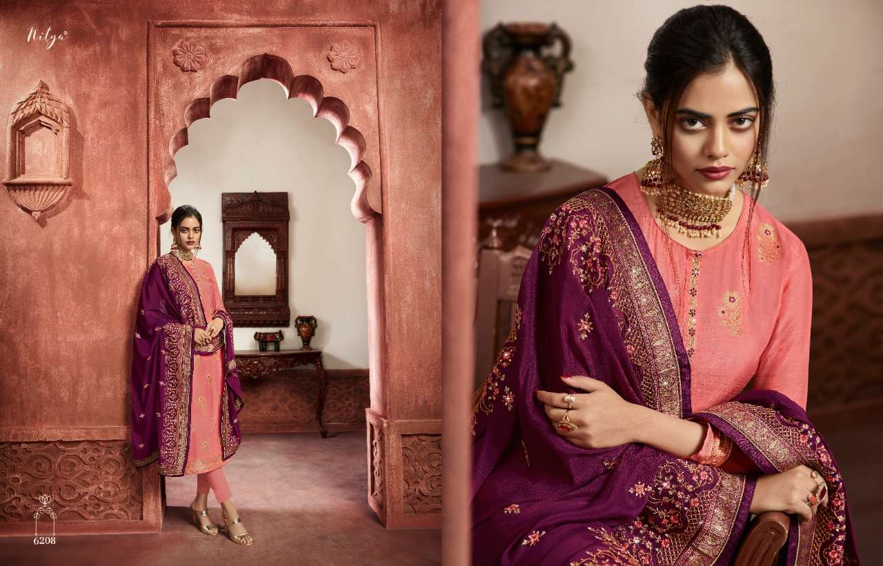 Lt Nitya 162 Designer Heavy Salwar Suits Collection