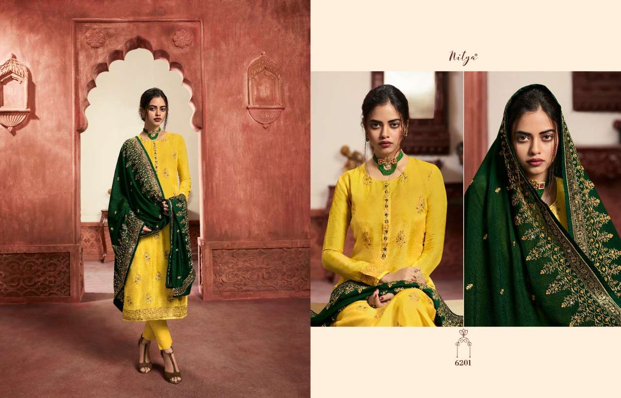 Lt Nitya 162 Designer Heavy Salwar Suits Collection