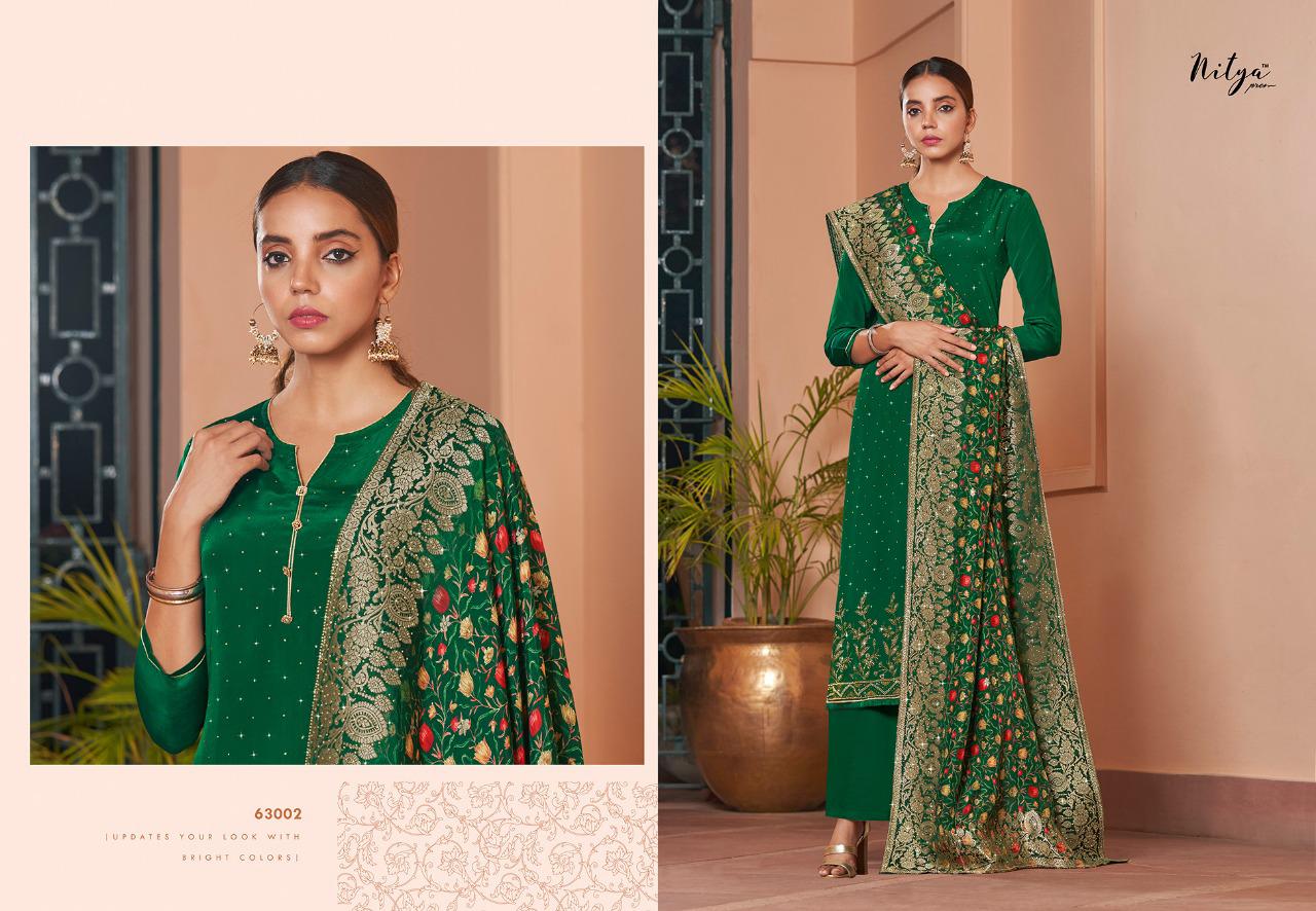 Lt Nitya 163 Designer Heavy Salwar Suits Collection