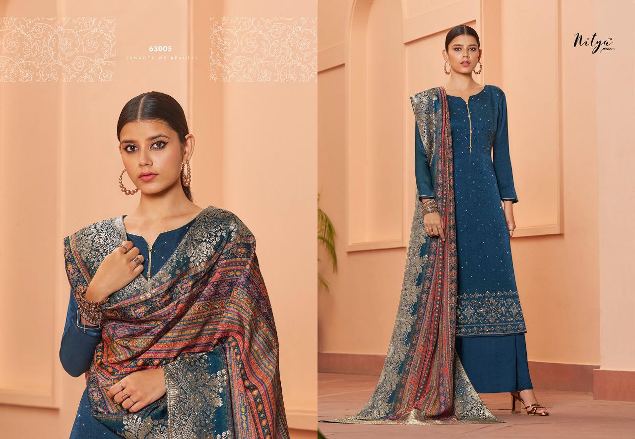 Lt Nitya 163 Designer Heavy Salwar Suits Collection