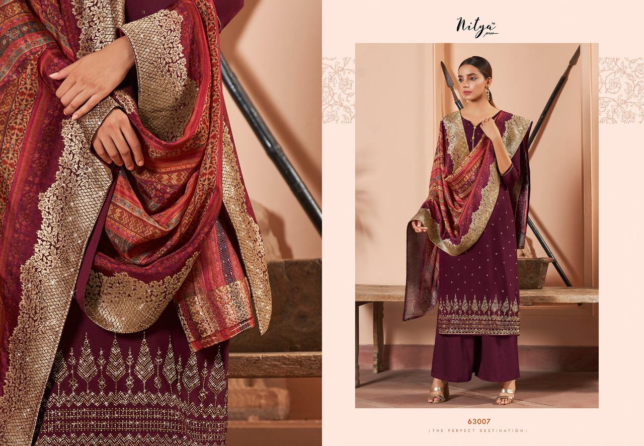 Lt Nitya 163 Designer Heavy Salwar Suits Collection