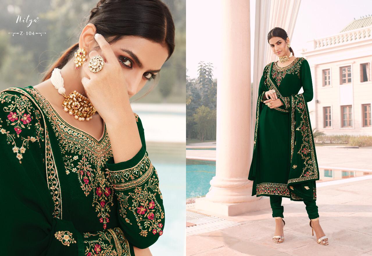 Lt Nitya Presents Zyrah Designer  Salwar Suits