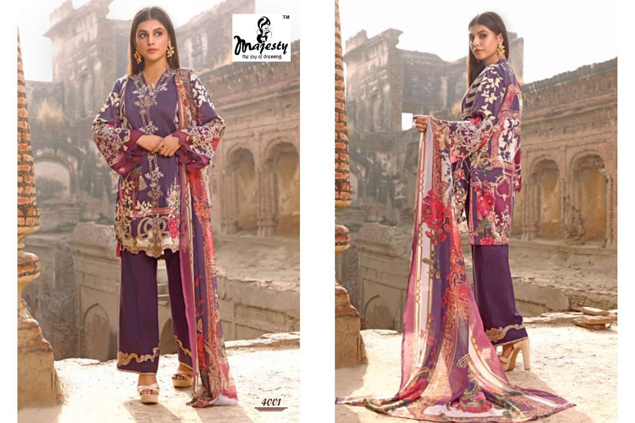 Majesty  Presents Firdous Vol 4 Pakistani Salwar Suit