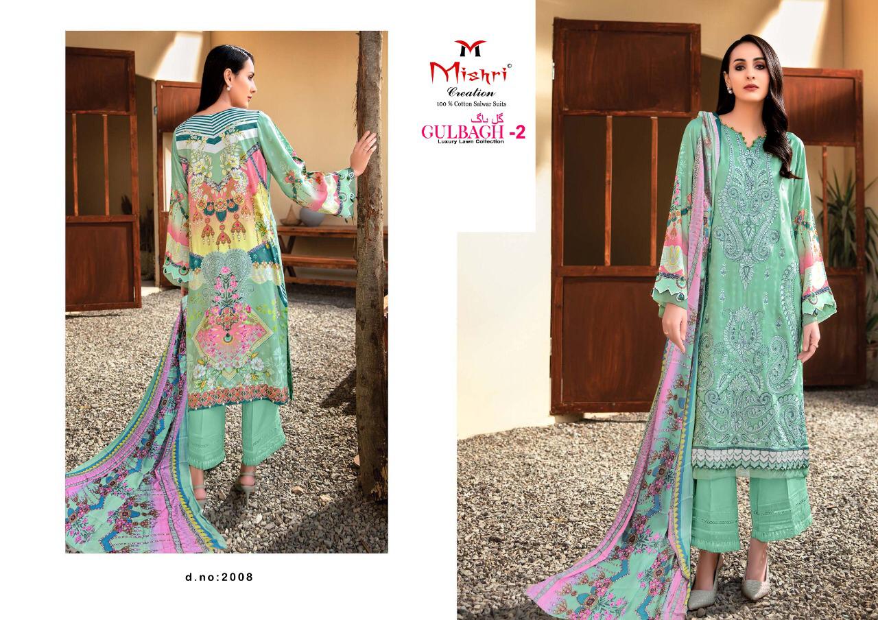 Mishri Presents  Gulbagh Vol 2  Karachi Dress Materials