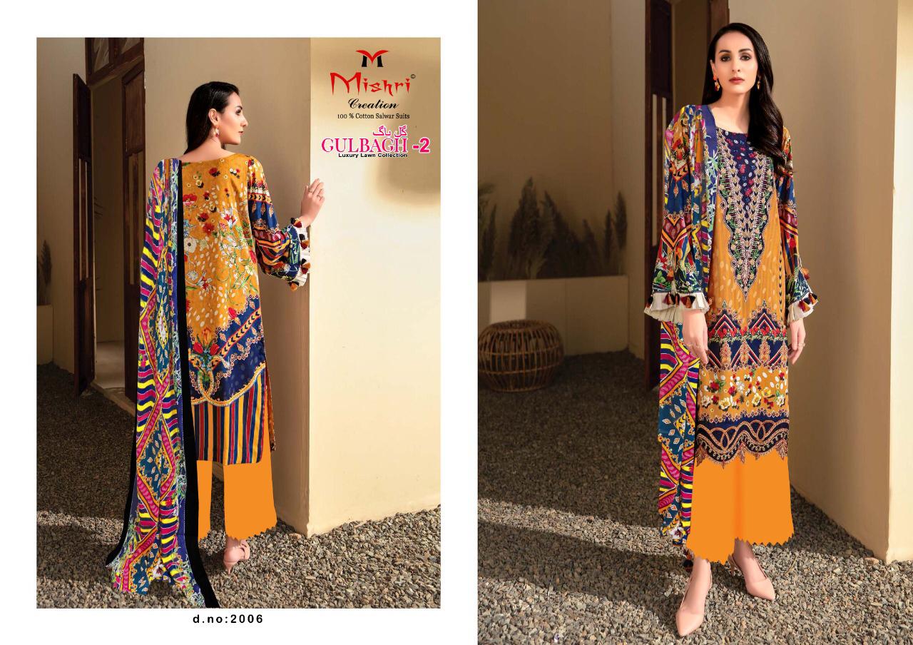 Mishri Presents  Gulbagh Vol 2  Karachi Dress Materials